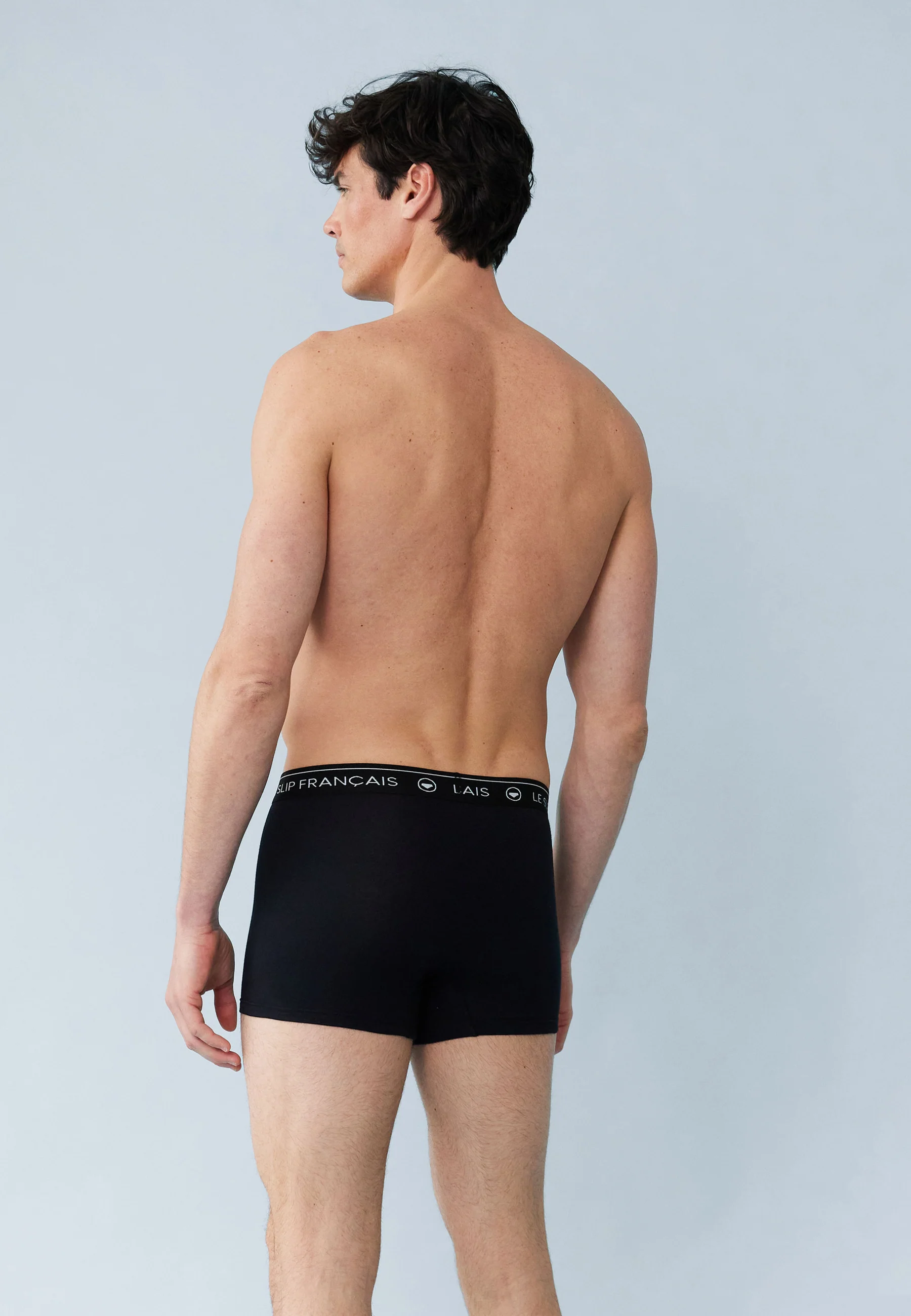 Lot de 10 boxers noir en coton - Boxers Noir - Image 3