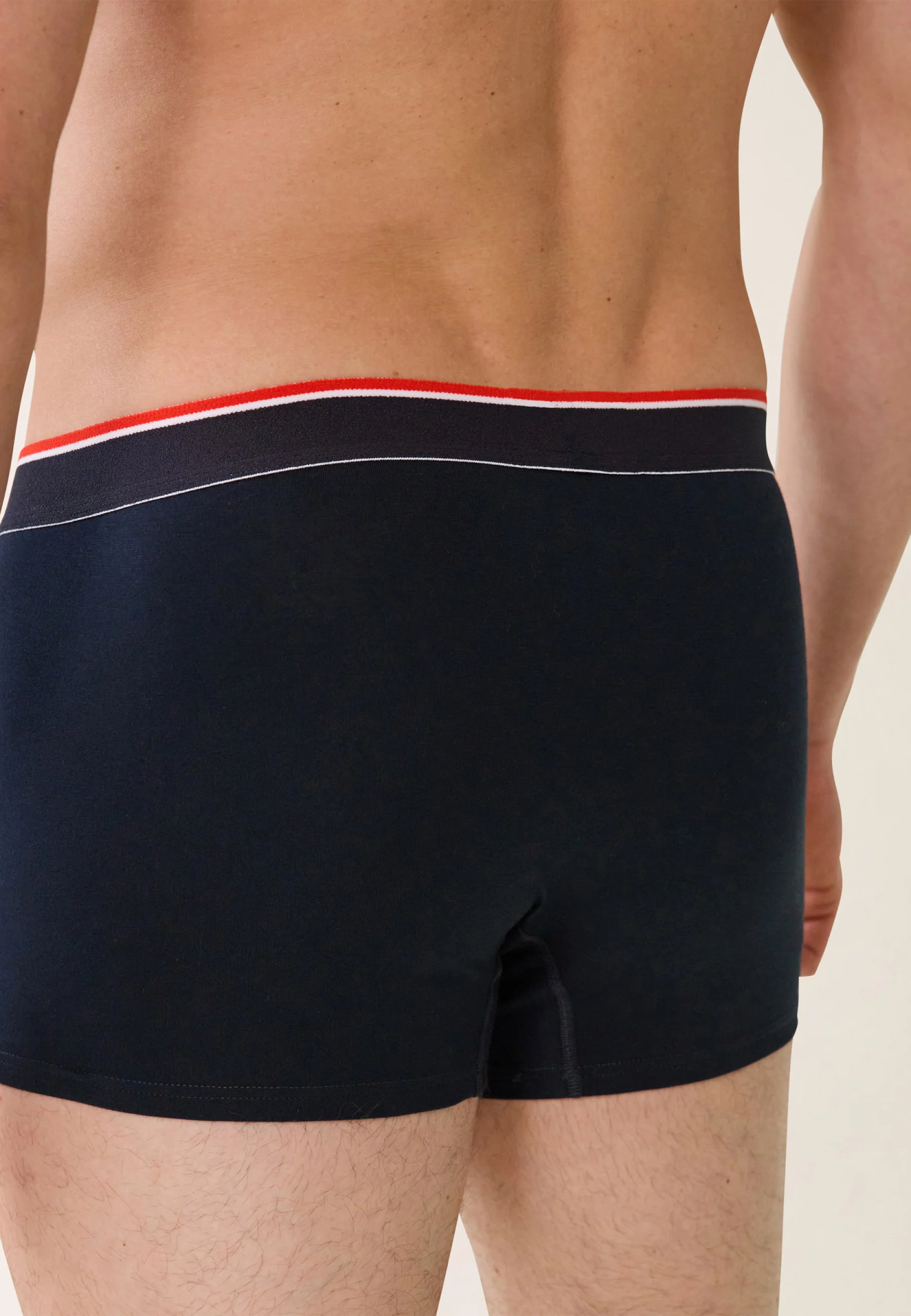 Lot de 2 boxers bleu marine en coton - Boxers Bleu Marine - Image 4