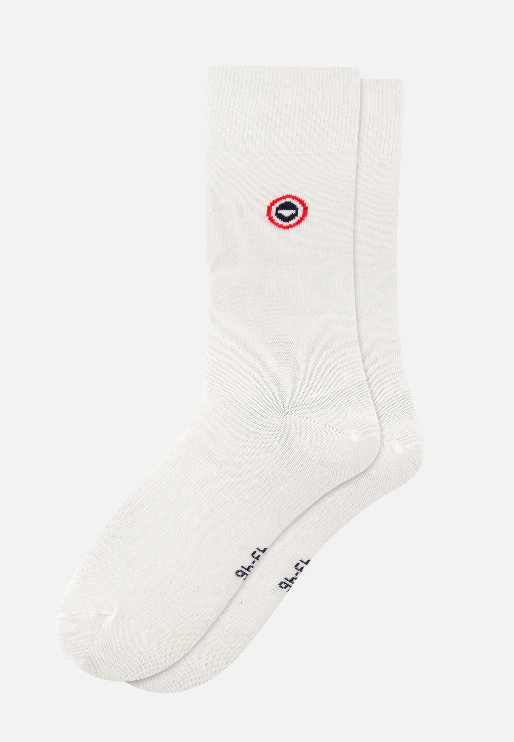Lot de 7 chaussettes mi-hautes en coton - Chaussettes Gris Anthracite Noir Gris Clair Noir Rayures Blanc Marine Acier - Image 3