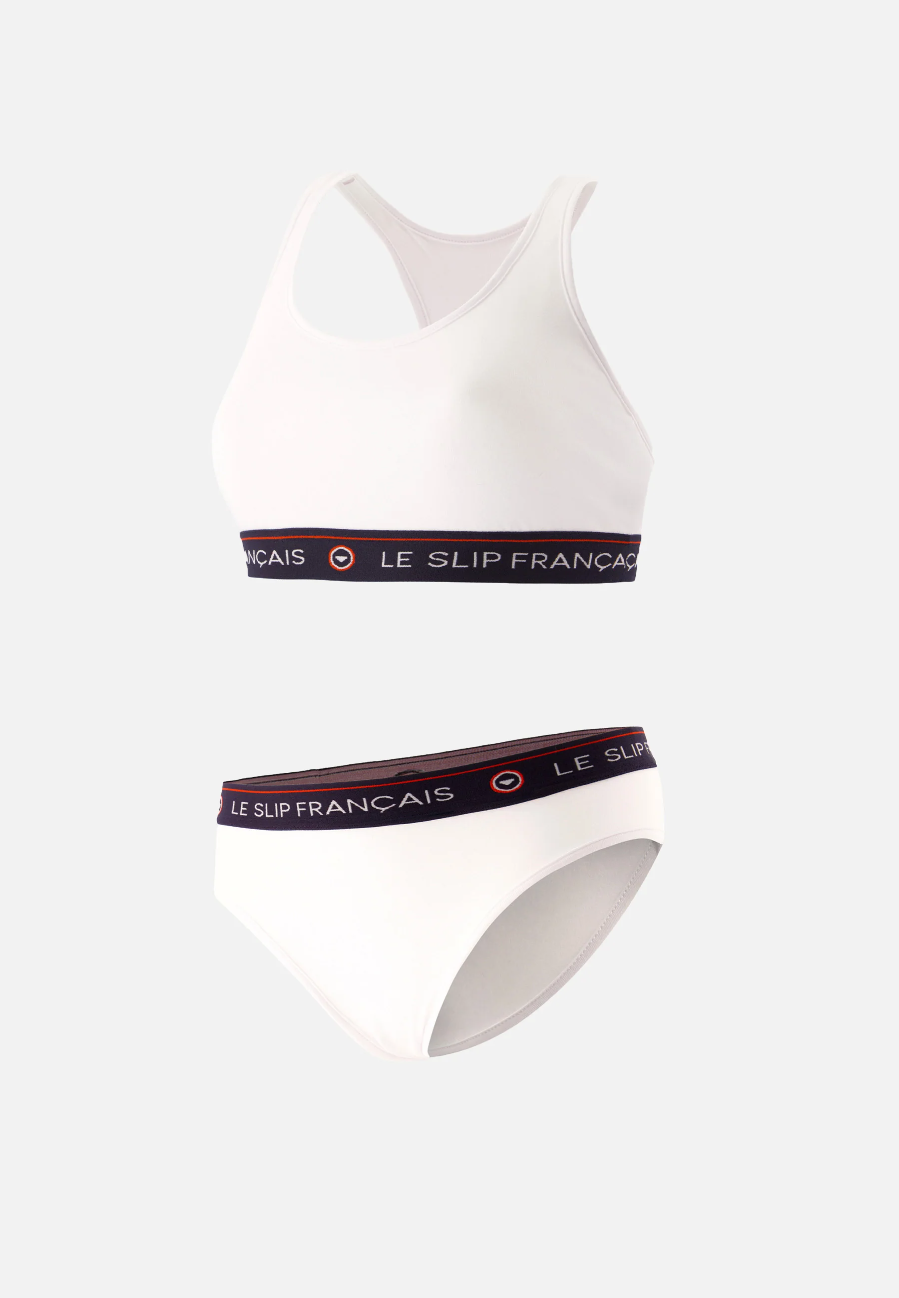 Ensemble culotte brassière en coton - Ensemble Tapageuse Rieuse Blanc