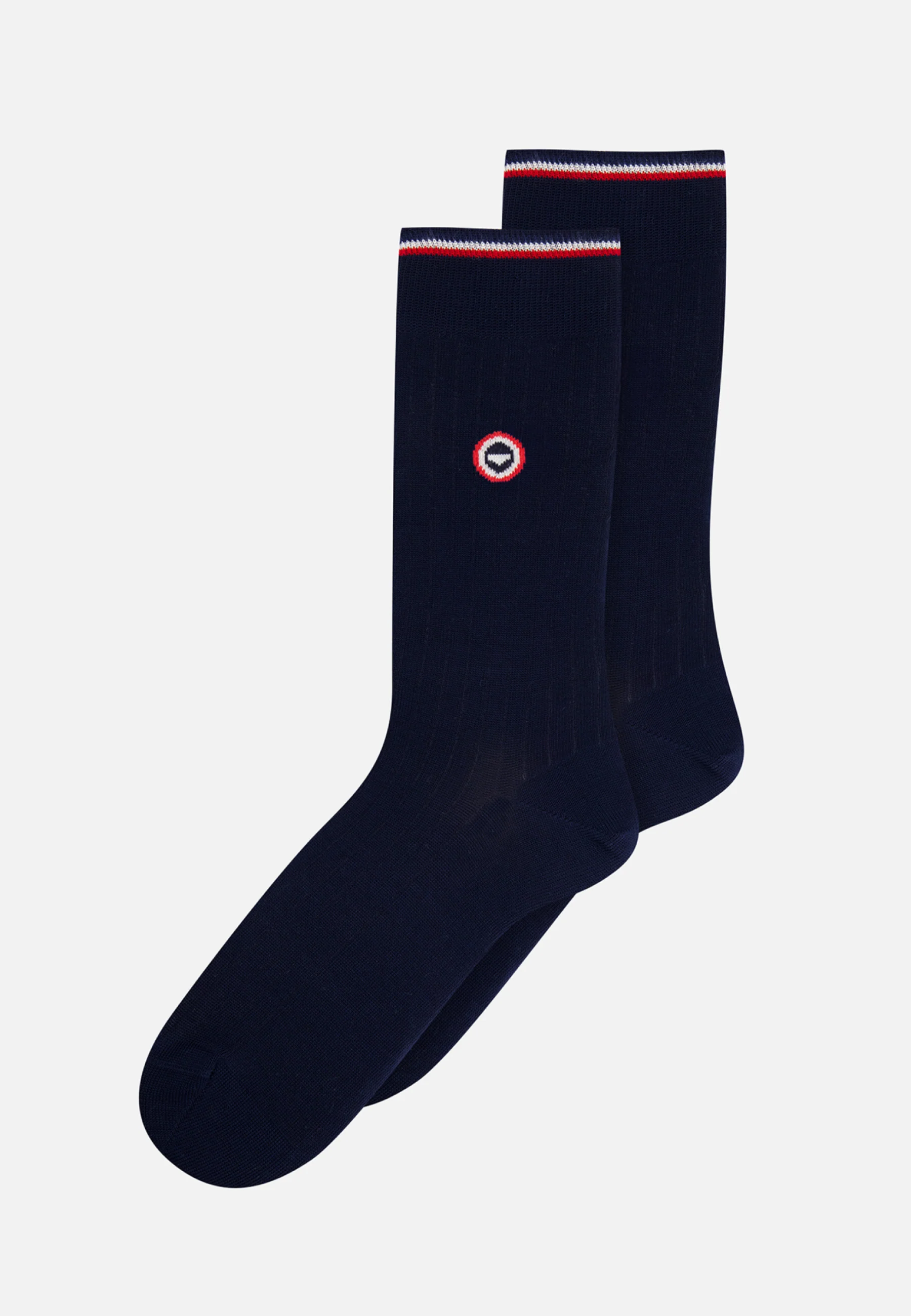 Lot de 3 chaussettes mi-hautes - Chaussettes Bleu Anthracite Noir - Image 3