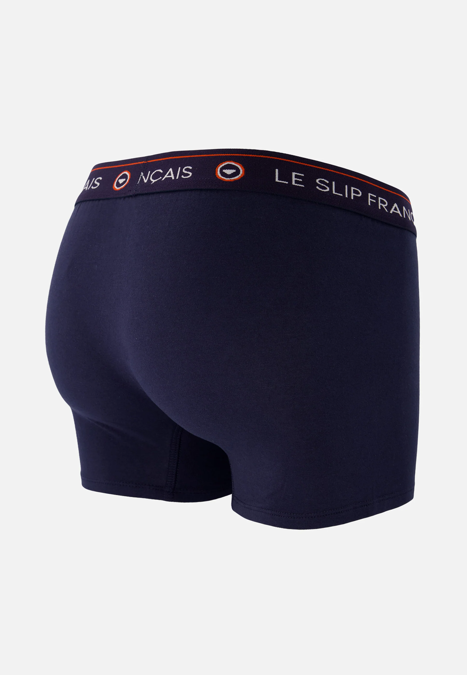 Boxer bleu marine en coton - Redoutable Marine Lsf - Image 6