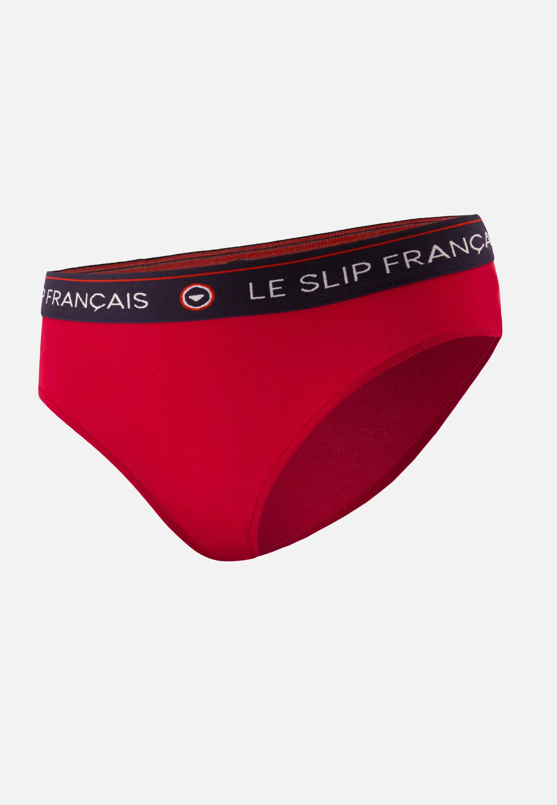 Culotte taille haute rouge en coton - Rieuse Rouge Cerise - Image 5