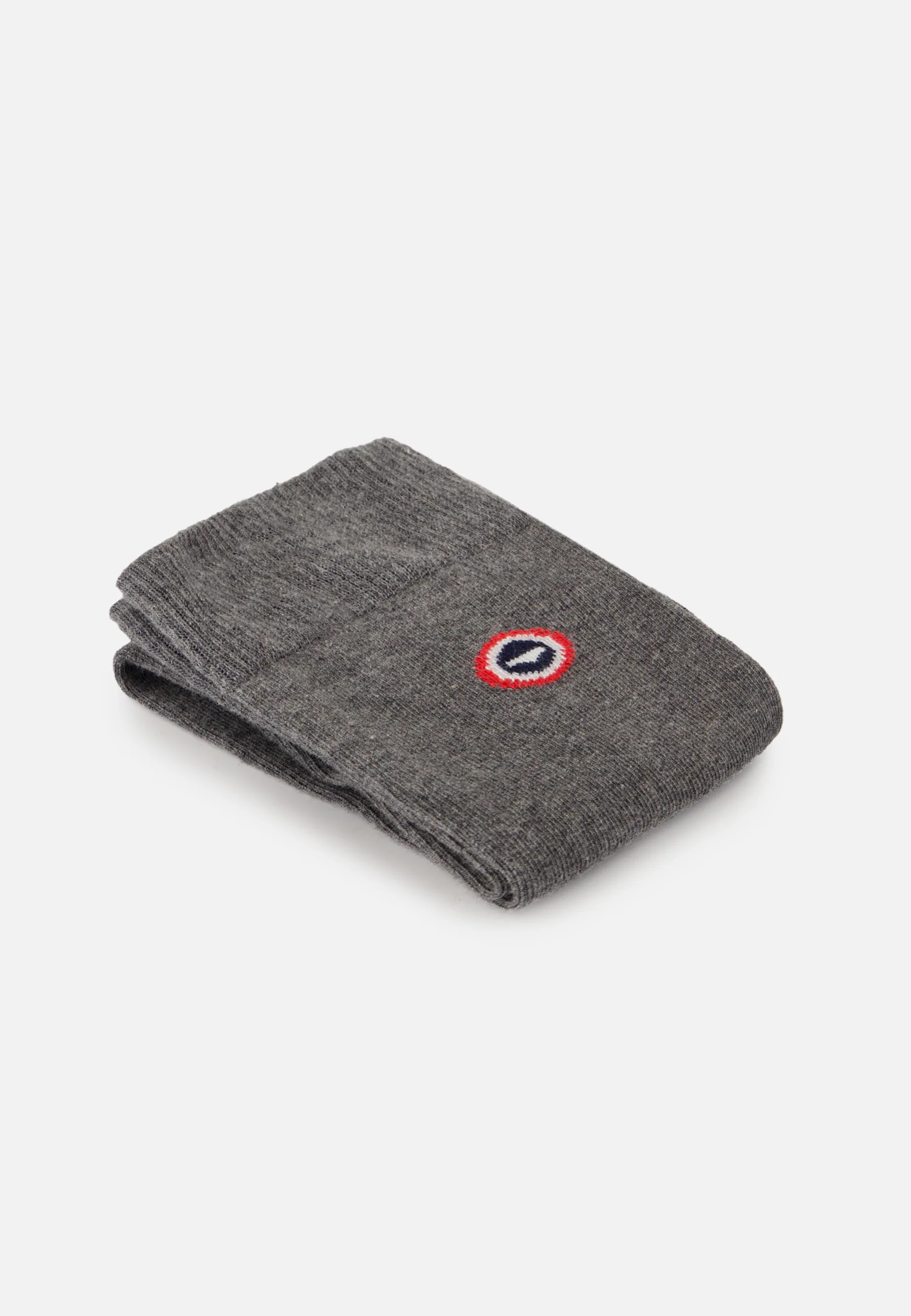 Chaussettes mi-hautes anthracite et noires fantaisie - Robuste Gris Anthracite Noir - Image 3