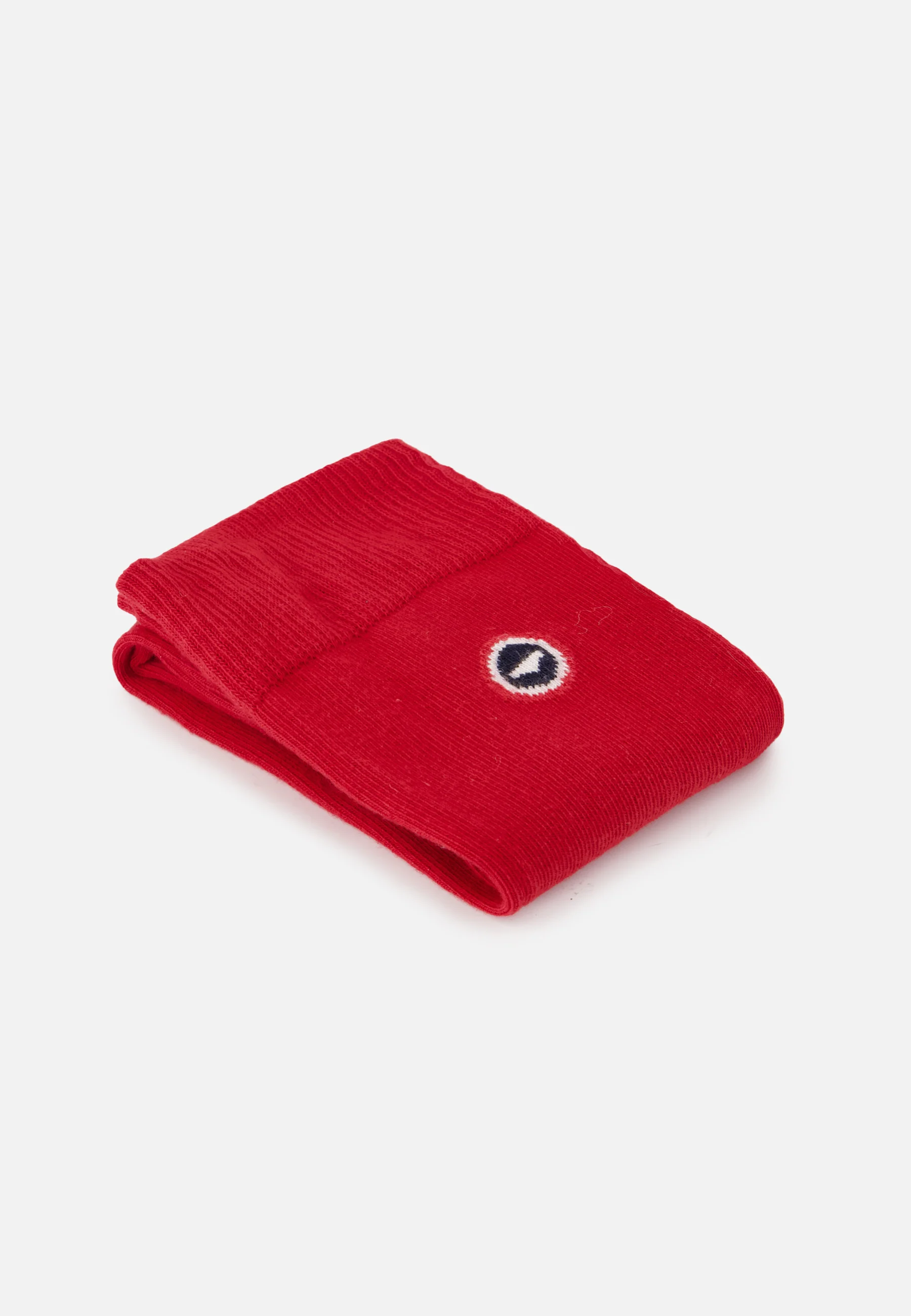 Chaussettes mi-hautes unies rouges - Robuste Rouge Cerise - Image 3