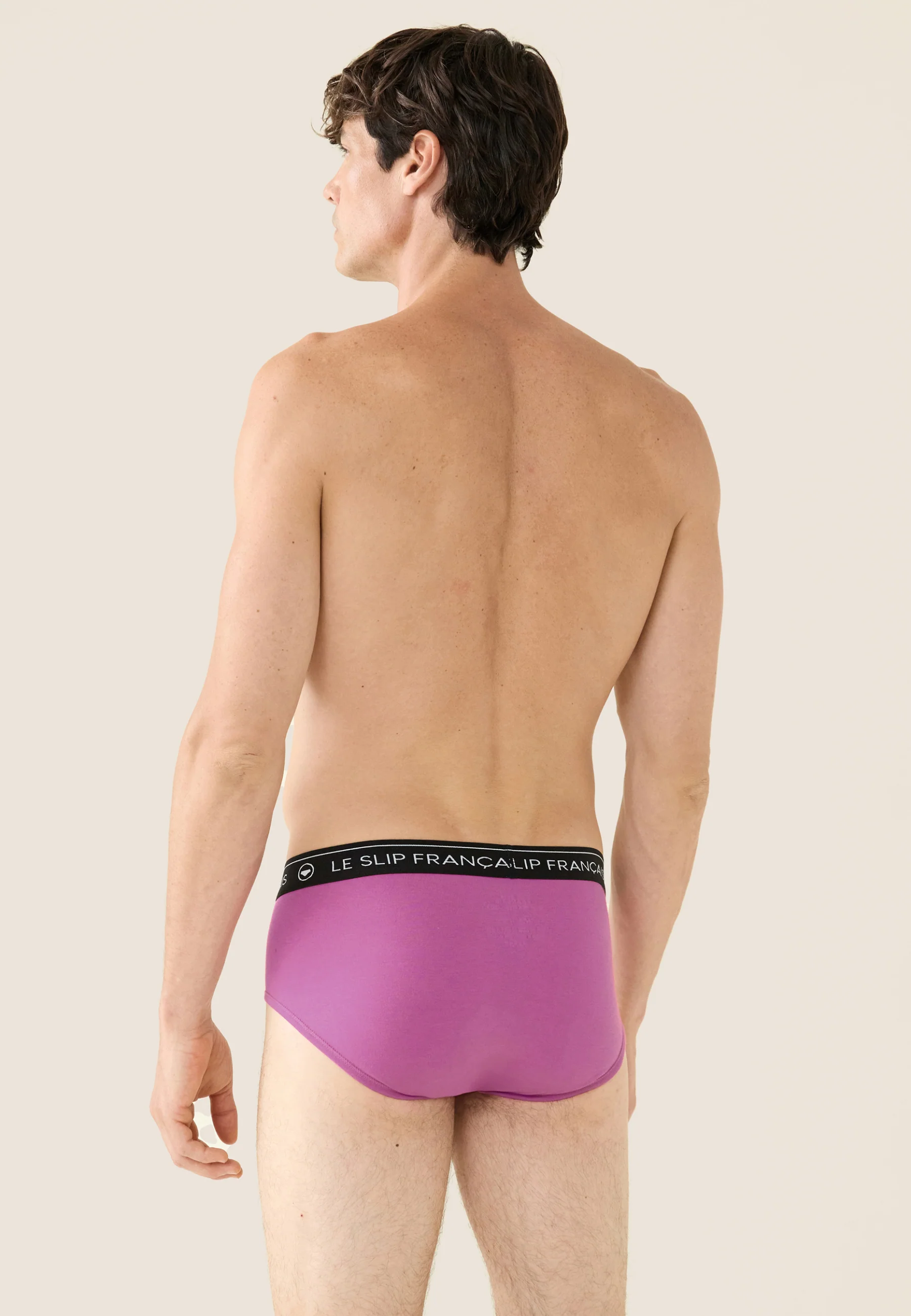 Slip fuchsia en coton - Intrépide Fuchsia - Image 3