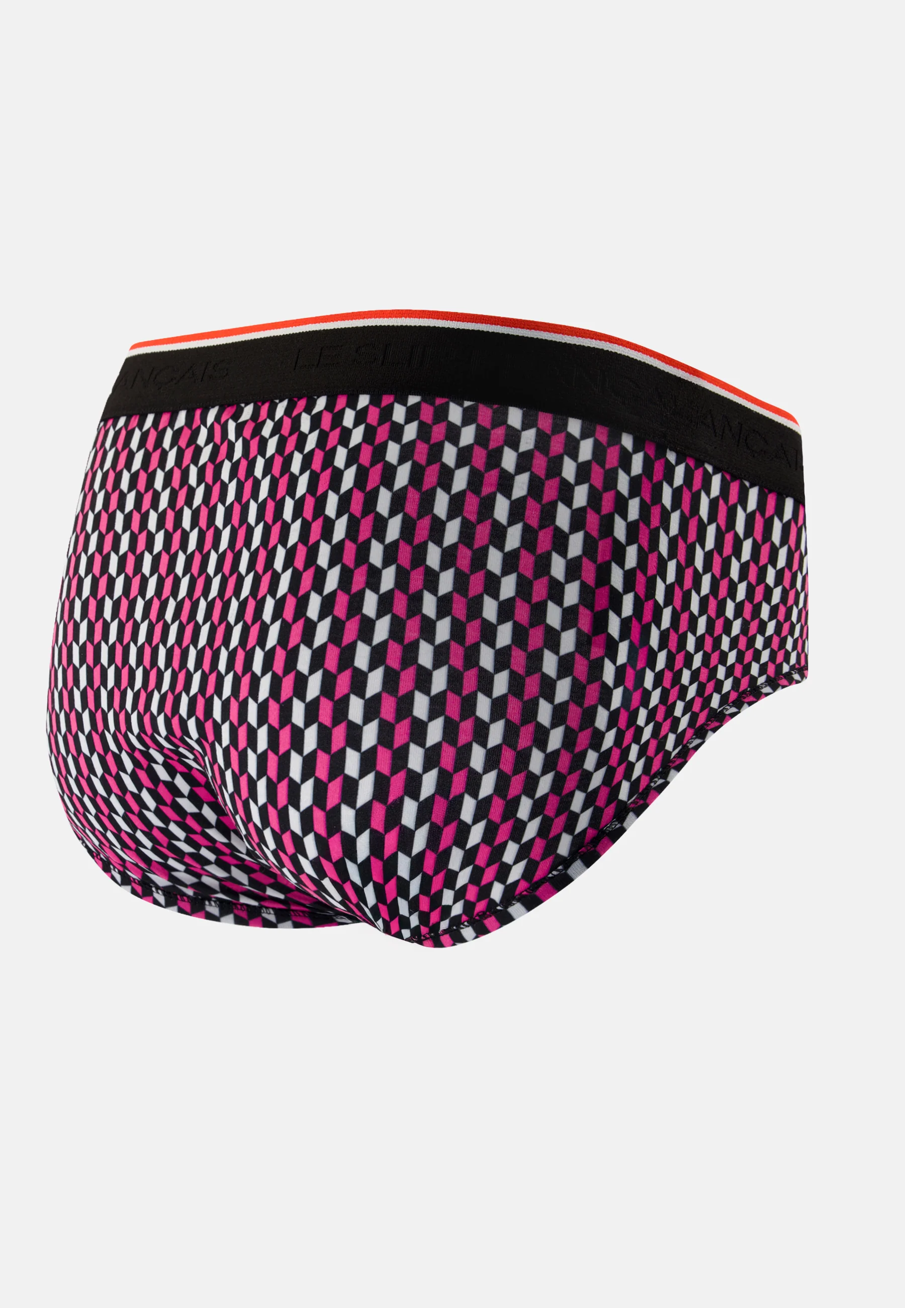 Slip imprimé fléchettes fuchsia en coton - Terrible Flechette Fuchsia - Image 7