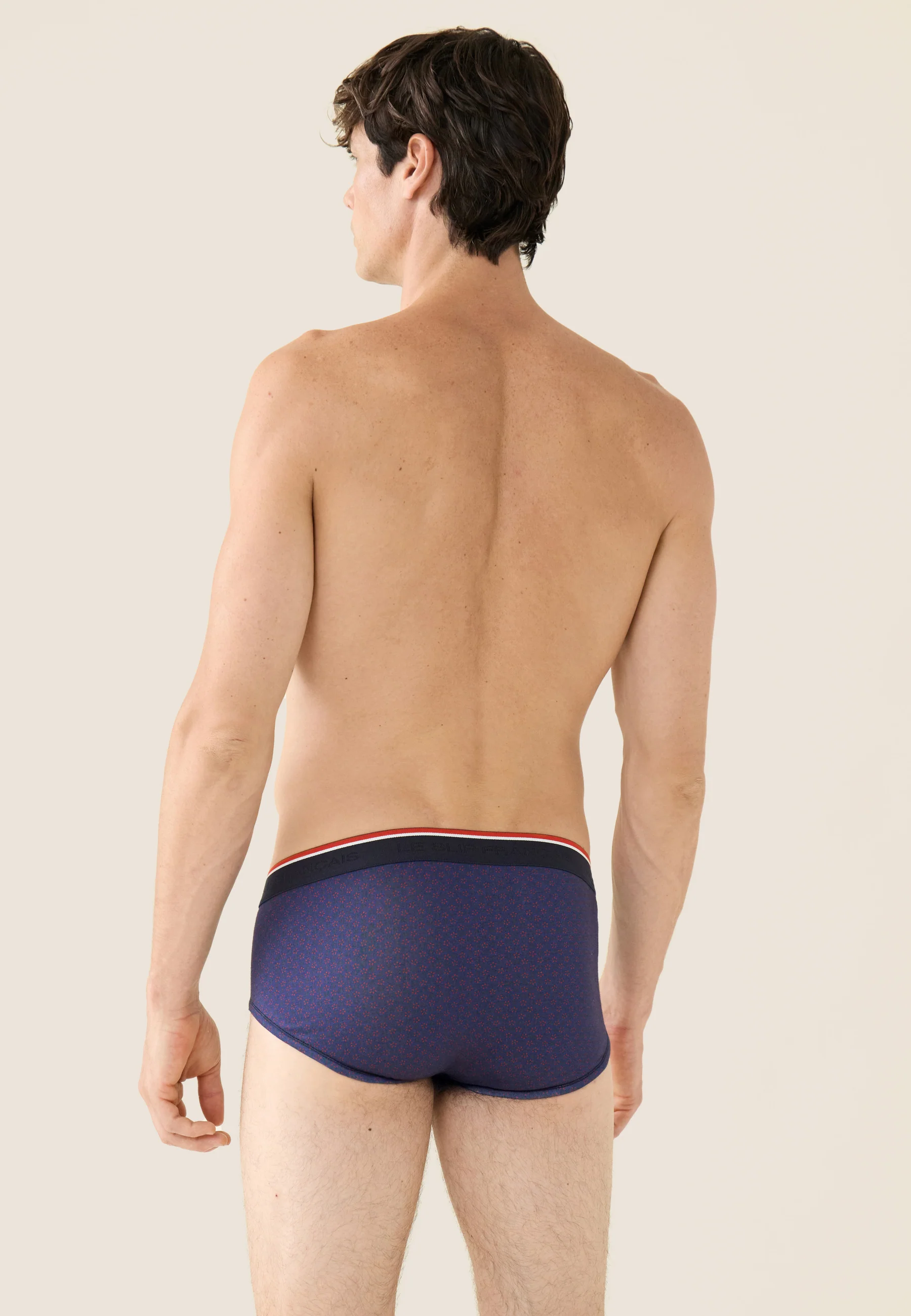 Slip imprimé cadeau indigo en coton - Terrible Kdo Indigo - Image 3