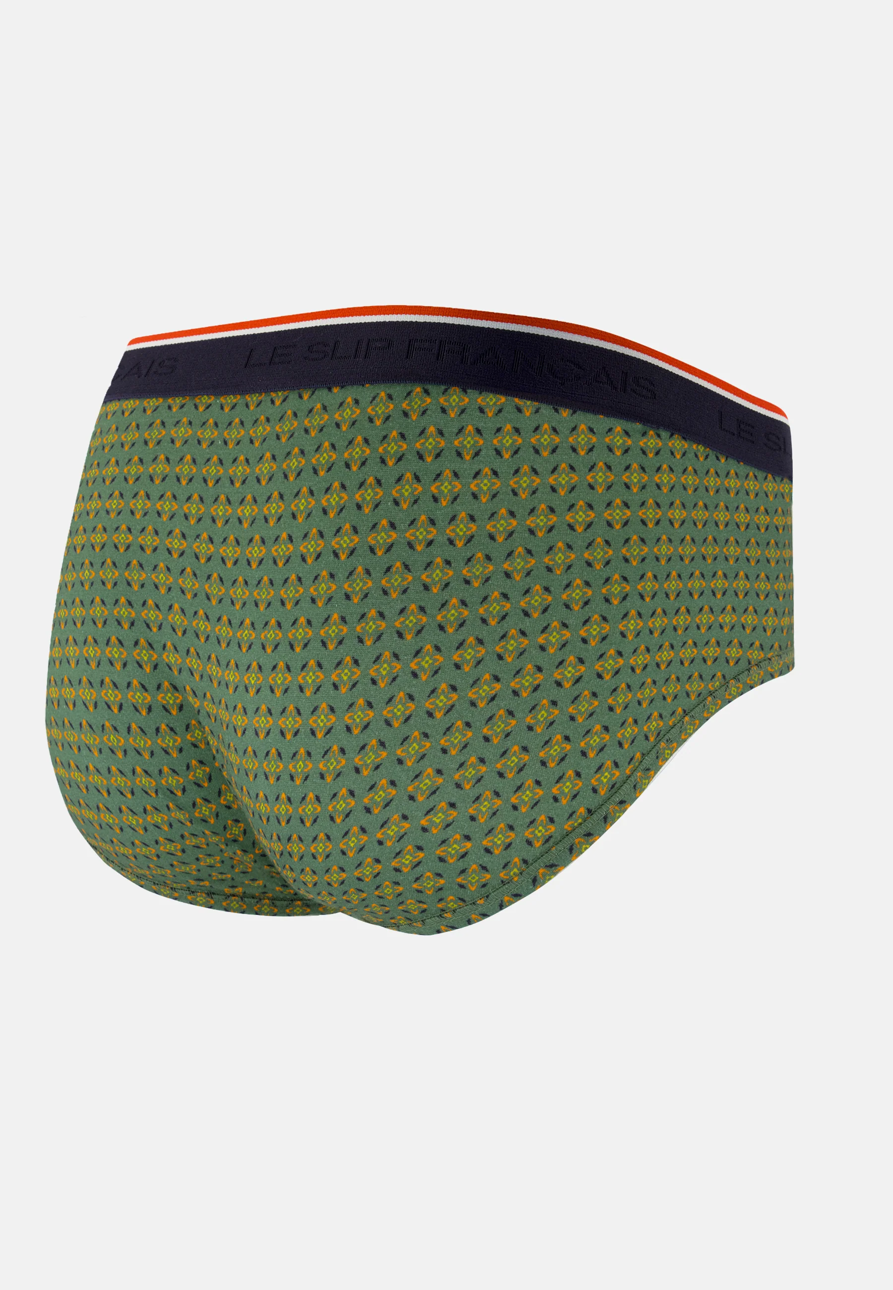 Slip vert à motif ornement en coton - Terrible Ornement Veronese - Image 5