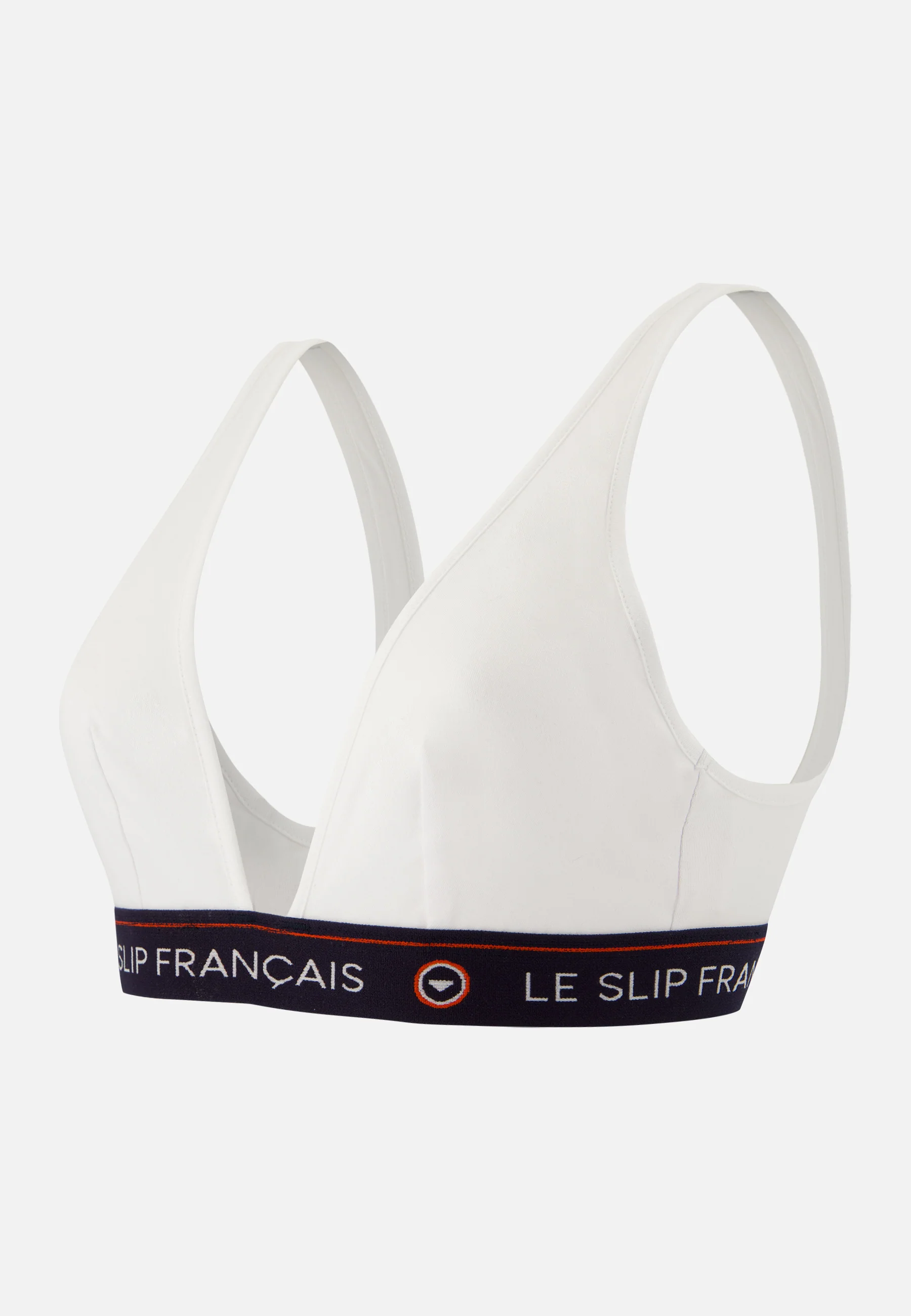 Soutien-gorge triangle sans armature blanche en coton - Séduisante Blanc - Image 4