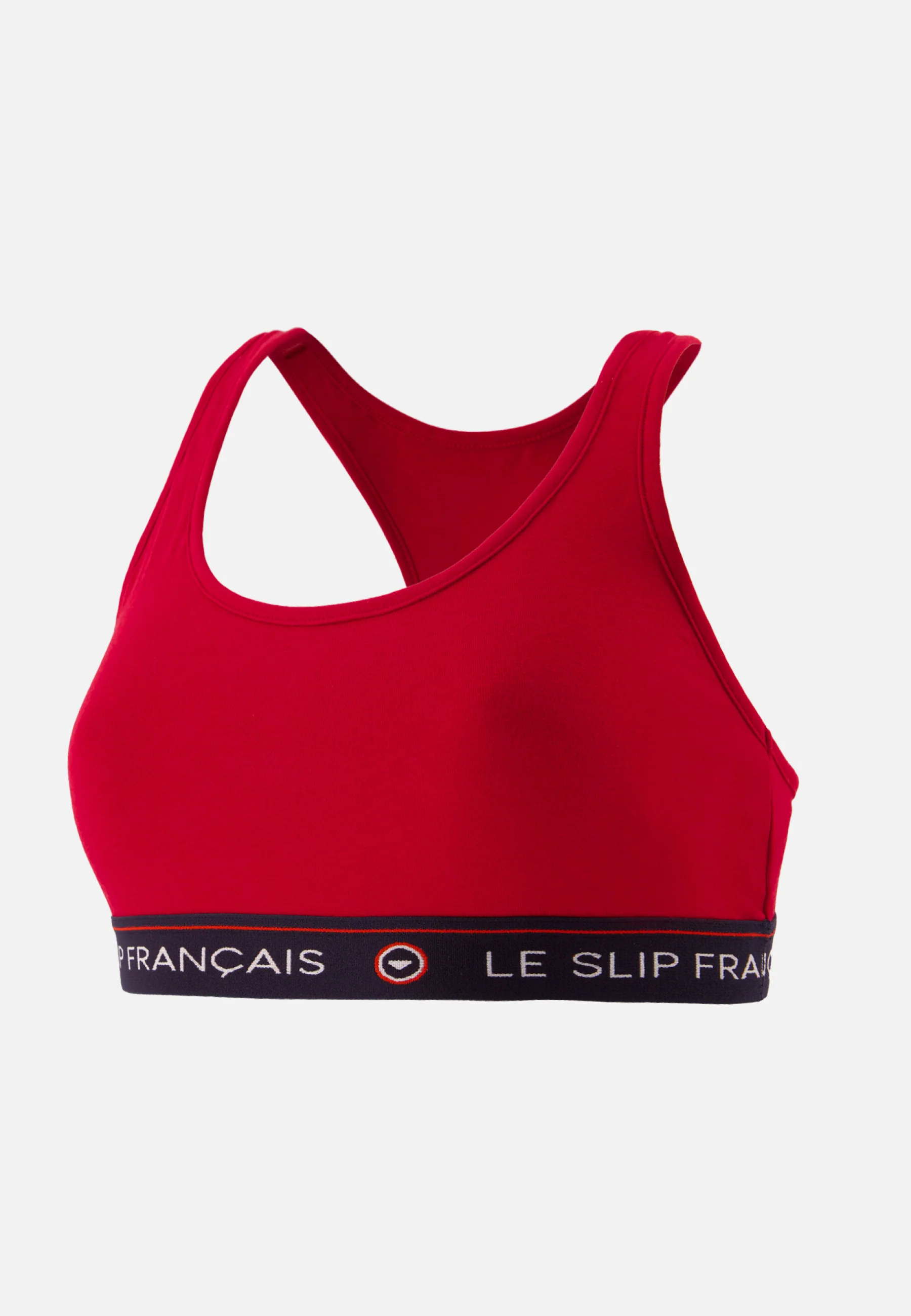 Brassière femme rouge en coton - Tapageuse Rouge Cerise - Image 5