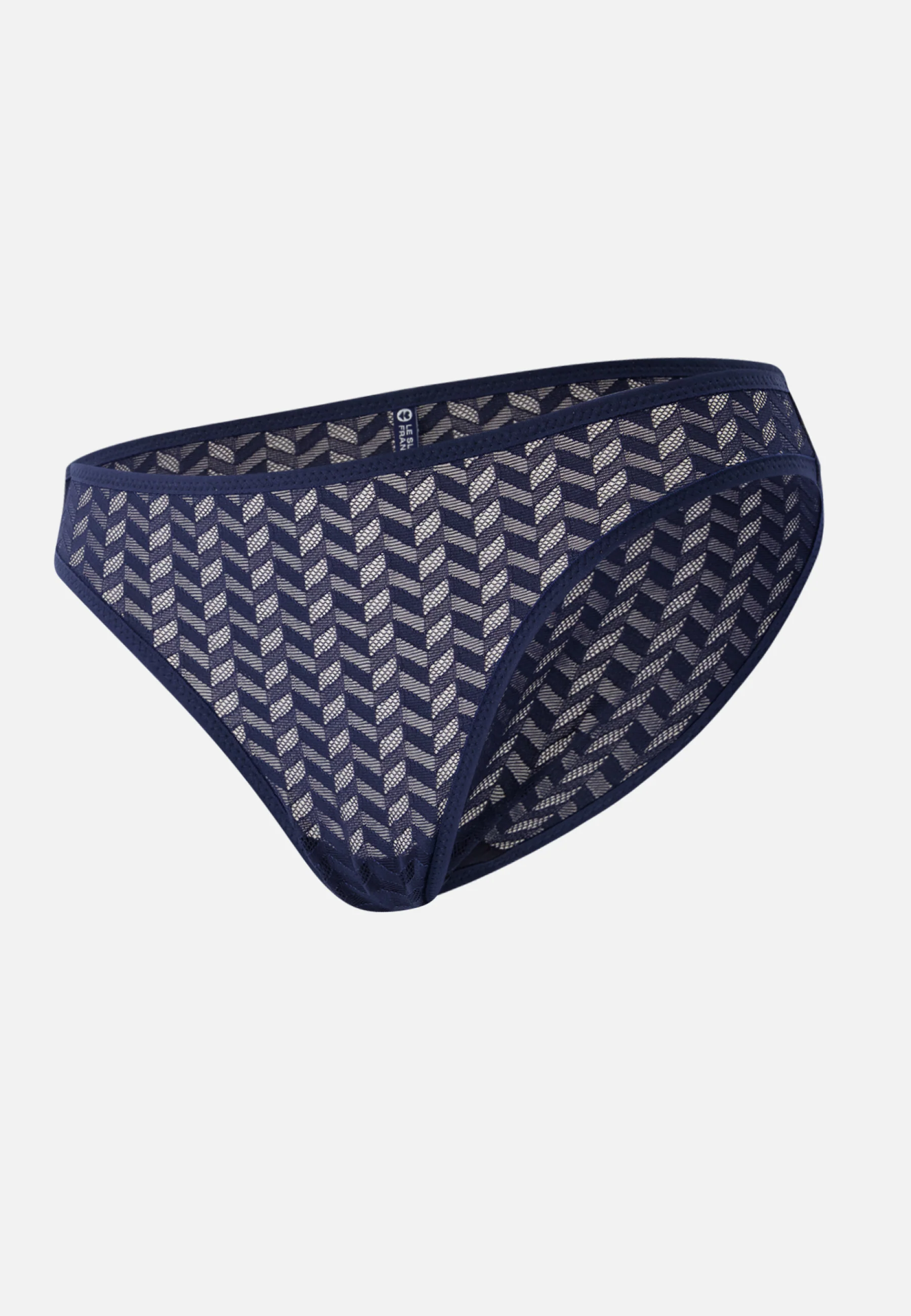 Culotte bleu marine en dentelle - Zita Marine - Image 7