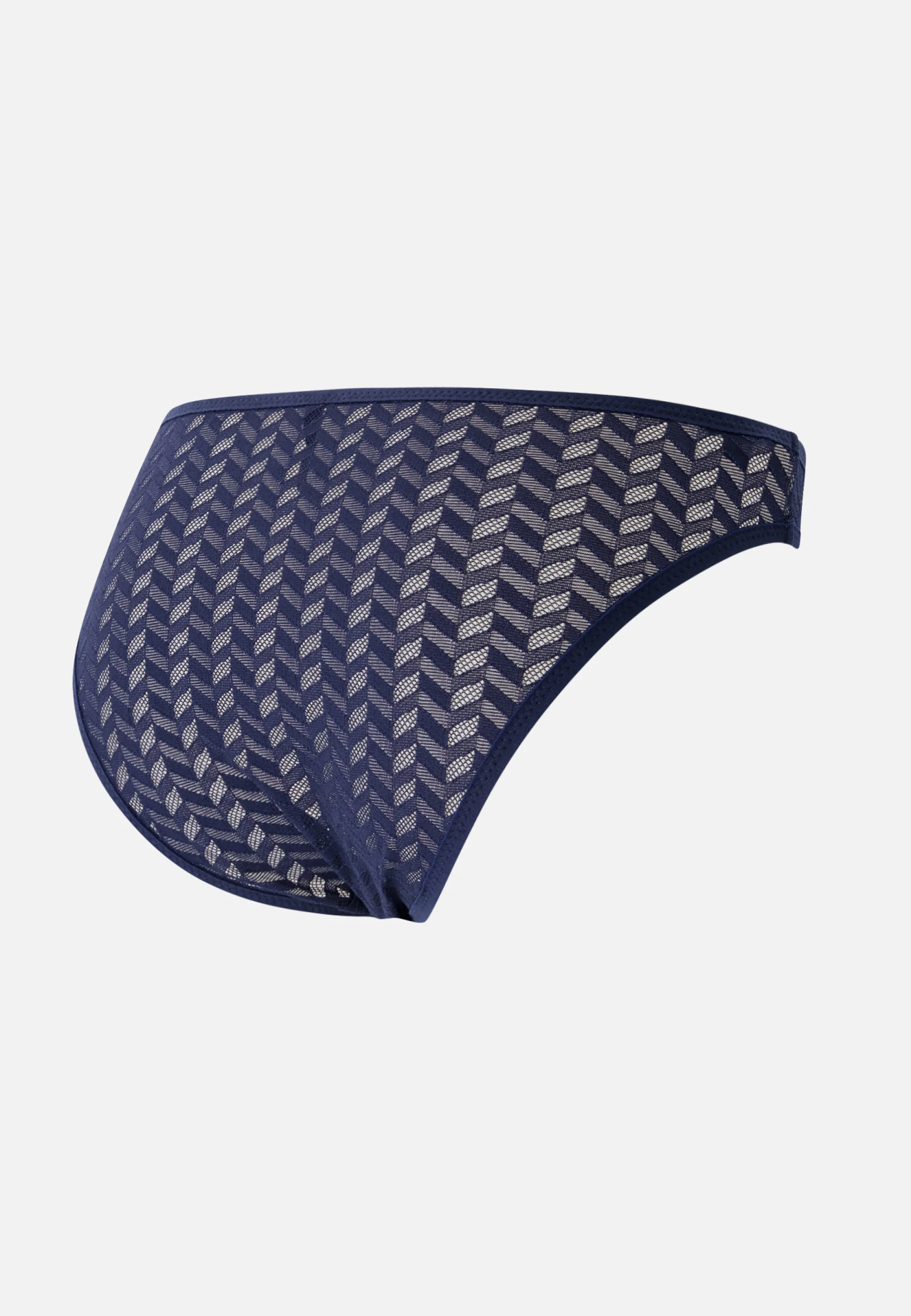 Culotte bleu marine en dentelle - Zita Marine - Image 8